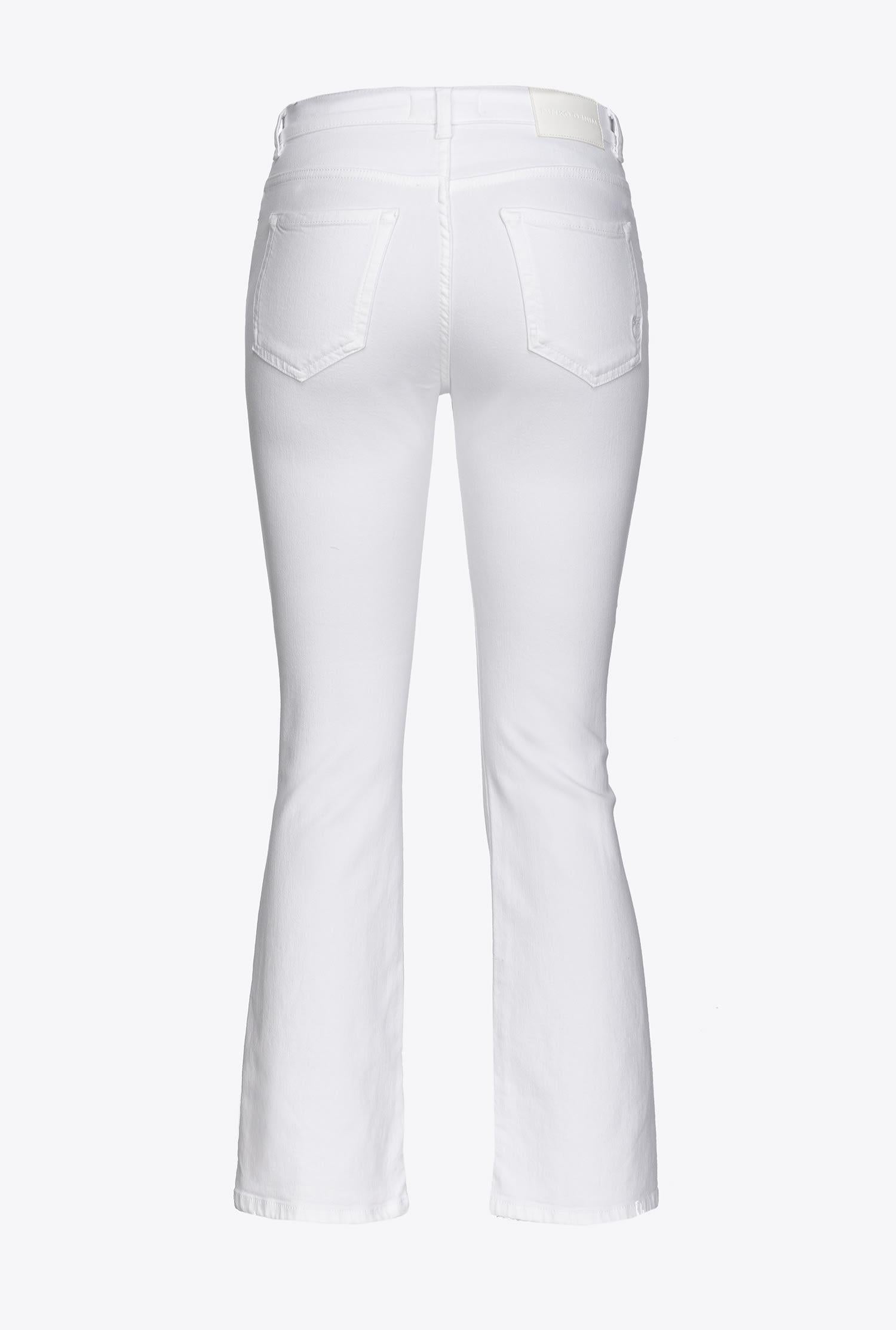 Jeans bootcut 100172A0FQ Z04 PINKO White 