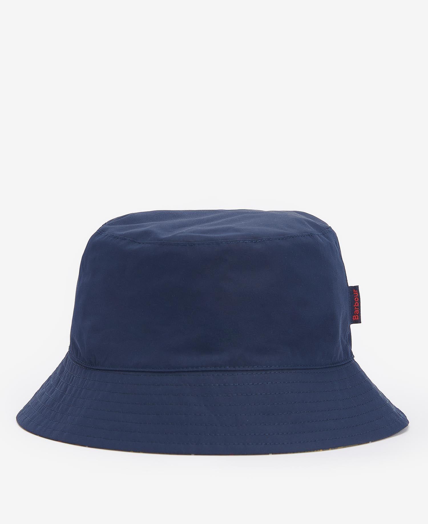 Cappello da pescatore reversibile MHA0839 MHA NY52 BARBOUR Navy/classic 