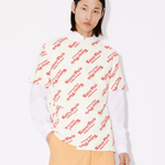T-Shirt manica corta FE58TS0044SY 02 KENZO Blanc casse 