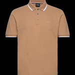 Polo in piquet di cotone 50494697 10241531 01 261 BOSS Medium beige 