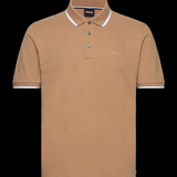 Polo in piquet di cotone 50494697 10241531 01 261 BOSS Medium beige 