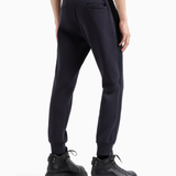 Jogger in jersey con banda laterale logata 6D1PK3 1JHSZ 0920 EMPORIO ARMANI Blu navy 