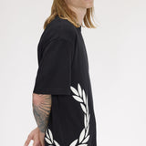 T-Shirt manica corta M2440 102 FRED PERRY Black 