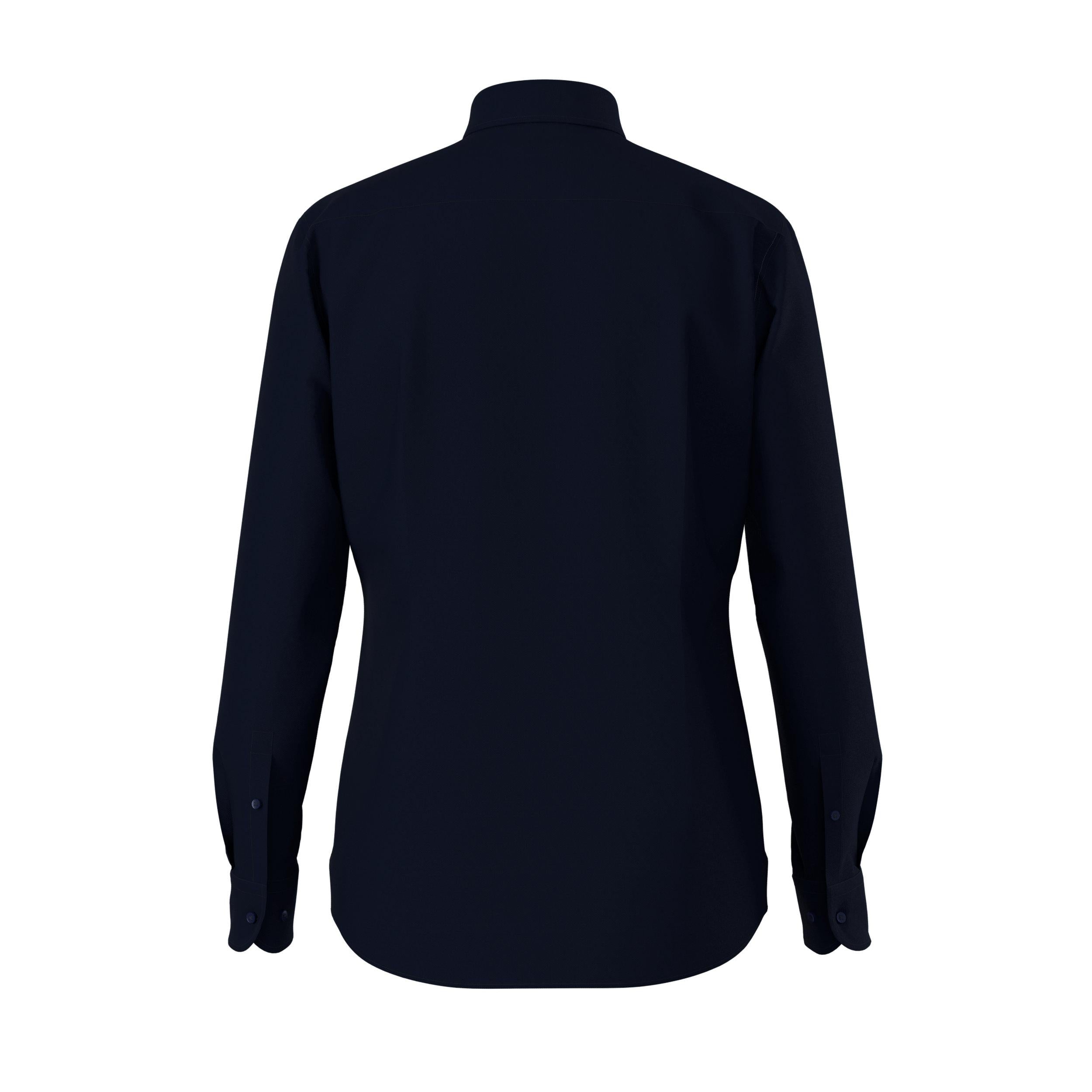 Camicia in jersey di viscosa P-HANK-KENT-C1-222 10225157 01 50469424 404 BOSS Dark blue 