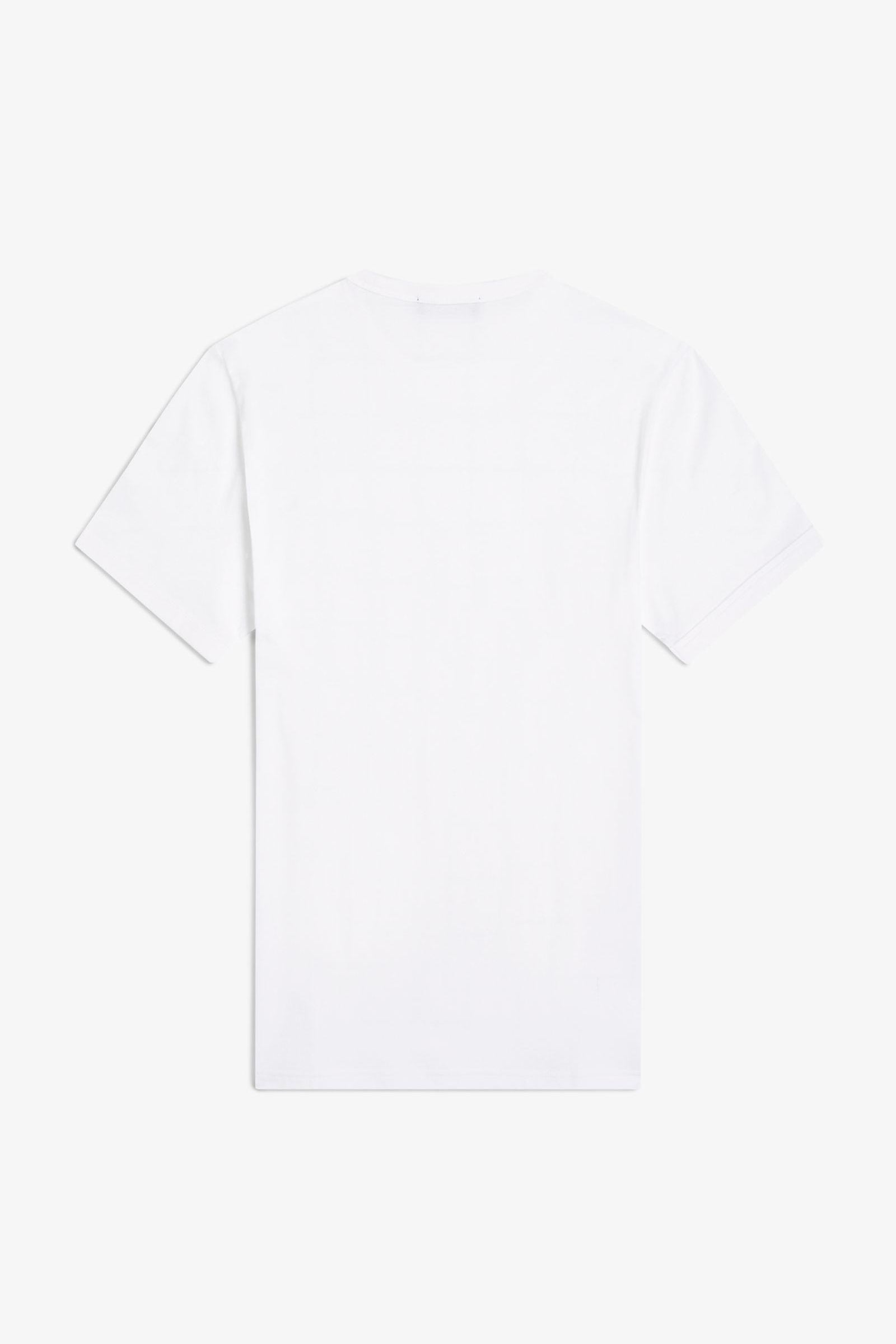 T-Shirt manica corta M3519 100 FRED PERRY White 