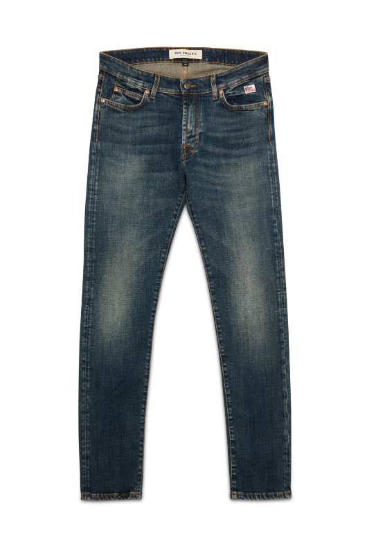 Jeans lavaggio effetto used RRU075 D700 3000 0999 ROY ROGER'S Denim 
