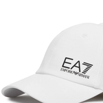 Cappello in tessuto elasticizzato 7X000106 AF13554 M0105 EA7 White 