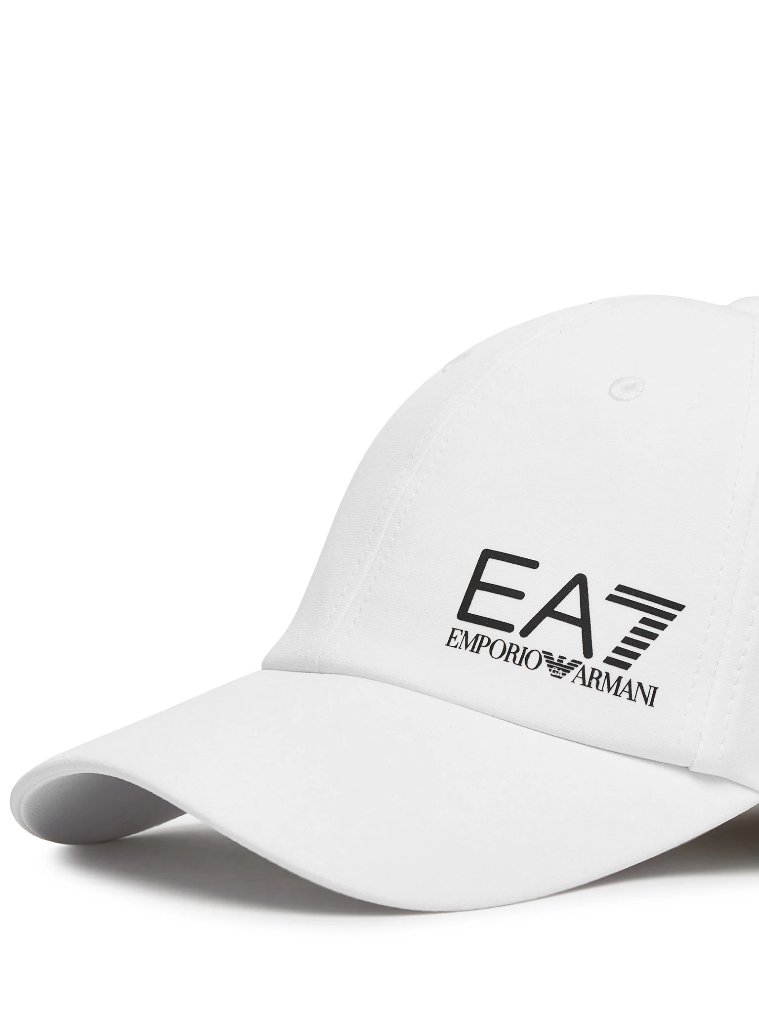Cappello in tessuto elasticizzato 7X000106 AF13554 M0105 EA7 White 