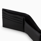 Portafoglio coin pocket in pelle bottalata Y4R167 Y068E 80001 EMPORIO ARMANI Black 