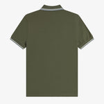 Polo manica corta M3600 87B FRED PERRY Lwgrn/ecru/dskbl 