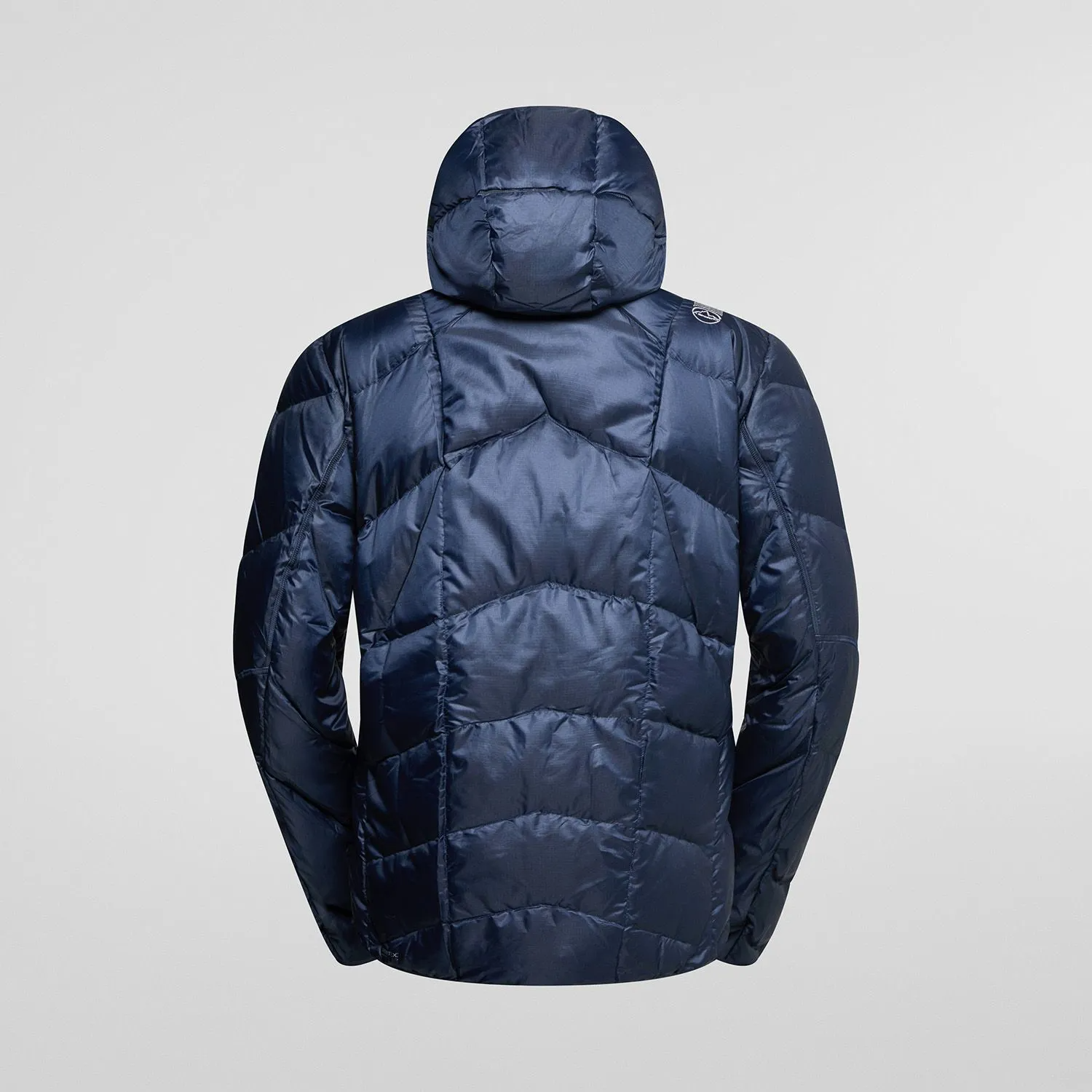 Piumino con cappuccio PINNACLE DOWN JKT ZASJ095 B46W04 LA SPORTIVA Night sky/chalk 
