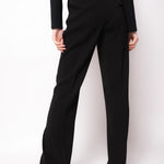 Pantalone in poly crepe LITCHI 1N13HU4575 Z99 PINKO Black 