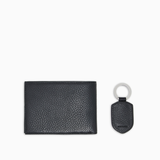 Portafoglio e portachiavi in pelle bottalata Y4R222 Y068E 80001 EMPORIO ARMANI Black 