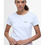 T-Shirt manica corta LTS0666 LTS WH11 BARBOUR White 
