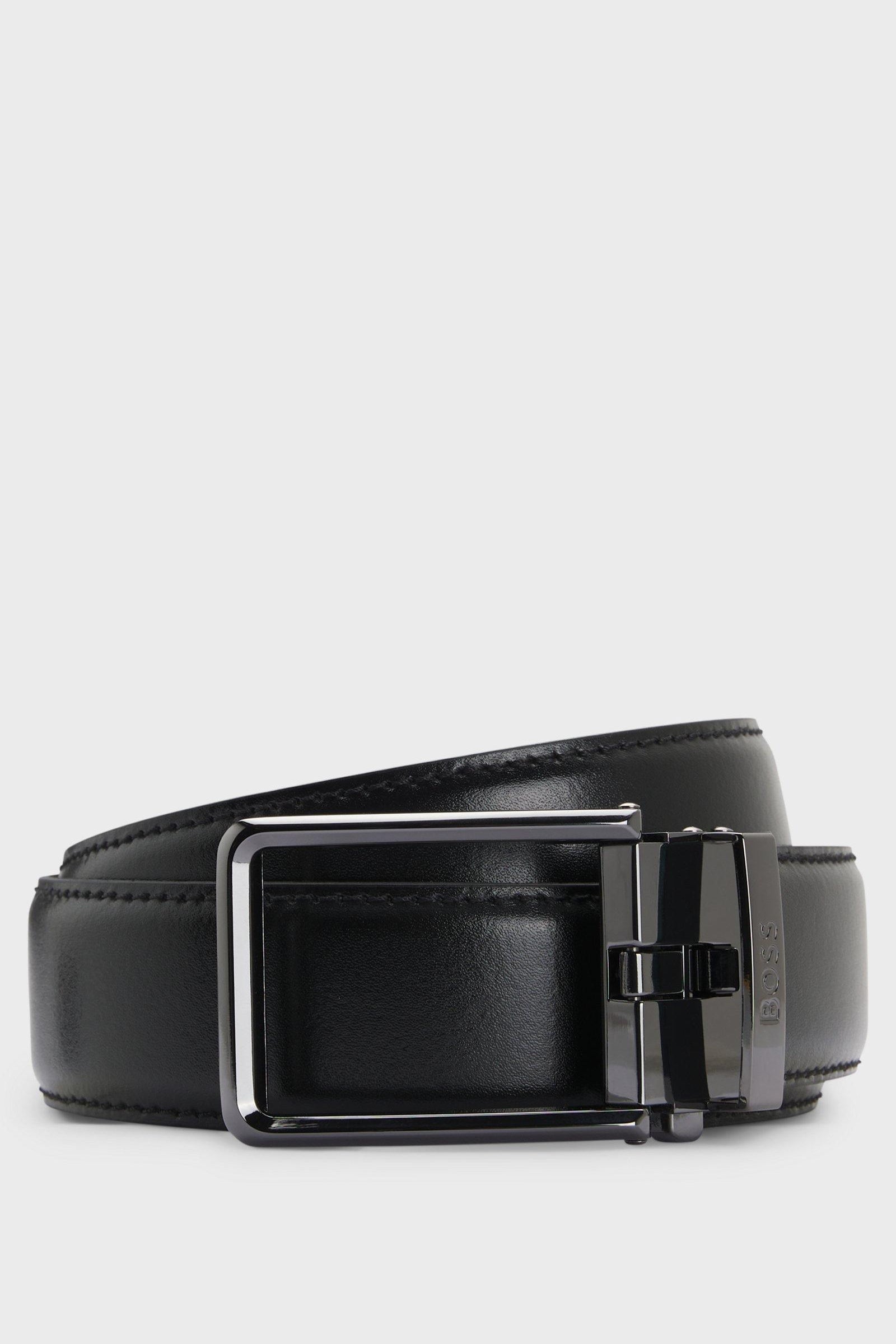 Cintura in pelle reversibile 50537049 10245669 01 002 BOSS Black 