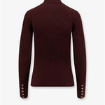 Maglia collo alto in lana MK11B56E2 EA4 ELISABETTA FRANCHI Merlot 