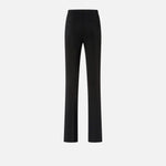 Pantaloni eleganti svasati in cady tecnico 104690A213 Z99 PINKO Nero limousine 