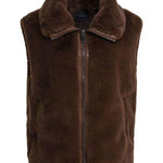 Gilet in ecopelliccia 105107A2WN L74 PINKO Marrone castano 