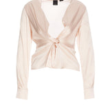 Blusa Loose Fit 100108ZR64 P34 PINKO Pink 