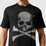 T-Shirt girocollo Skull&Bones MTK6188 PJY002N 02 02 PHILIPP PLEIN Black 