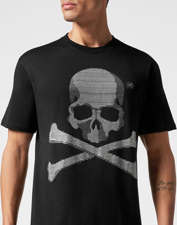 T-Shirt girocollo Skull&Bones MTK6188 PJY002N 02 02 PHILIPP PLEIN Black 