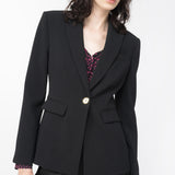 Blazer monopetto 100180A14I Z99 PINKO Black 