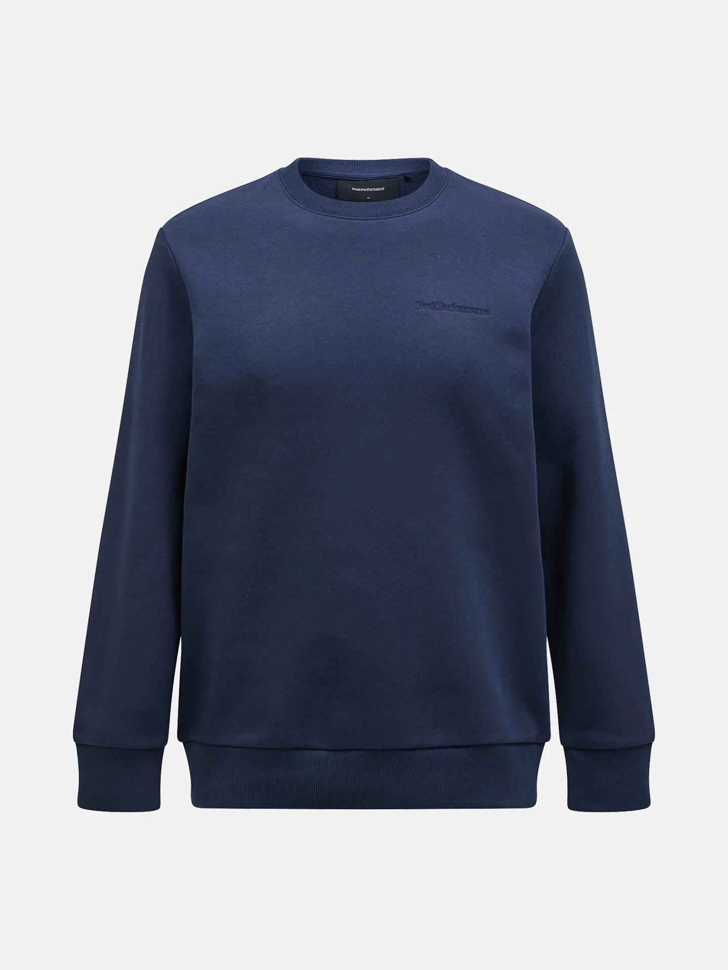 Felpa girocollo G79590 010 PEAK PERFORMANCE Blue shadow 