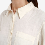 Camicia lino RND90016 CD33 0569 C0095 ROY ROGER'S Milk 