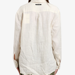 Camicia lino RND90016 CD33 0569 C0095 ROY ROGER'S Milk 