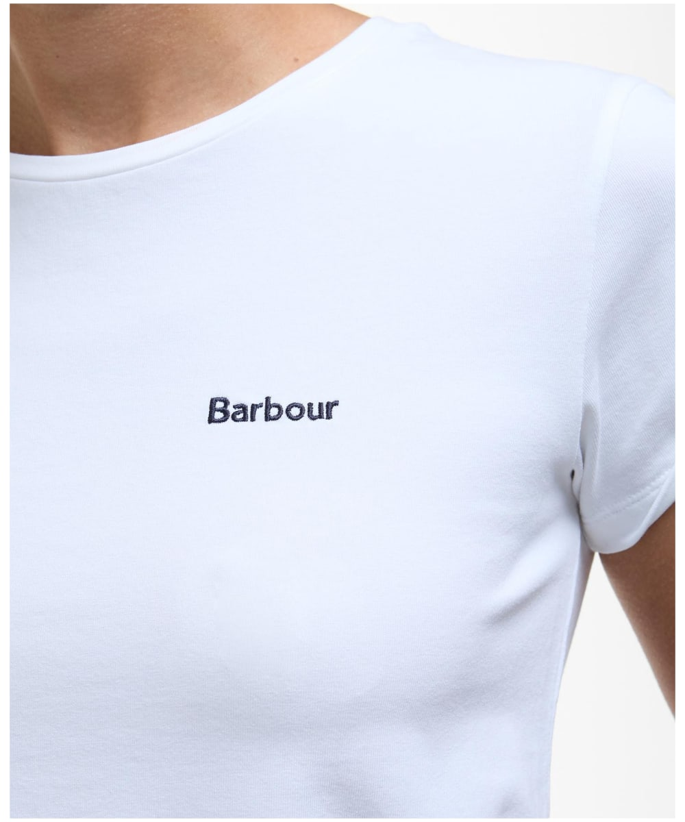 T-Shirt manica corta LTS0666 LTS WH11 BARBOUR White 