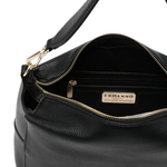 Borsa hobo in ecopelle 12402120 BLACK ERMANNO FIRENZE Black 