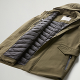 Cappotto in Softshell CFWOOU0792MRUT3496 614 WOOLRICH Dark green 