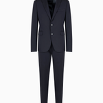Abito in tessutto stretch EM000479 TE11061 UB109 EMPORIO ARMANI Dark navy 