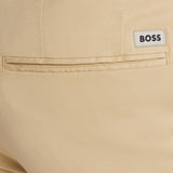 Pantalone in cotone lavato 50487966 10248208 01 131 BOSS Open white 