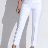 Pantalone a sigaretta MS13014ENX 100 MICHAEL KORS White 