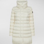 Piumino lungo PED5456 01181967 983 PEUTEREY Turtle dove 