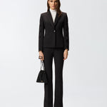 Blazer con bottoni sulle maniche 105679A2R9 Z99 PINKO Nero limousine 