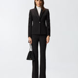 Blazer con bottoni sulle maniche 105679A2R9 Z99 PINKO Nero limousine 