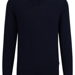 Maglia in lana merinos 50468261 10241495 01 404 BOSS Dark blue 