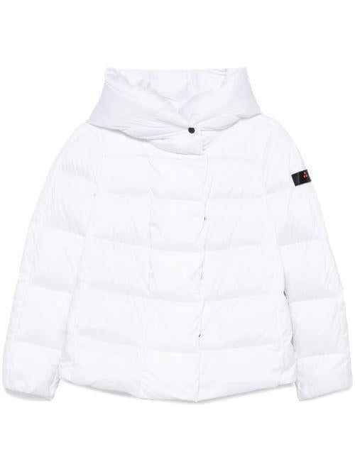 Piumino con cappuccio PED5111 01181903 730 PEUTEREY Grigio chiaro 