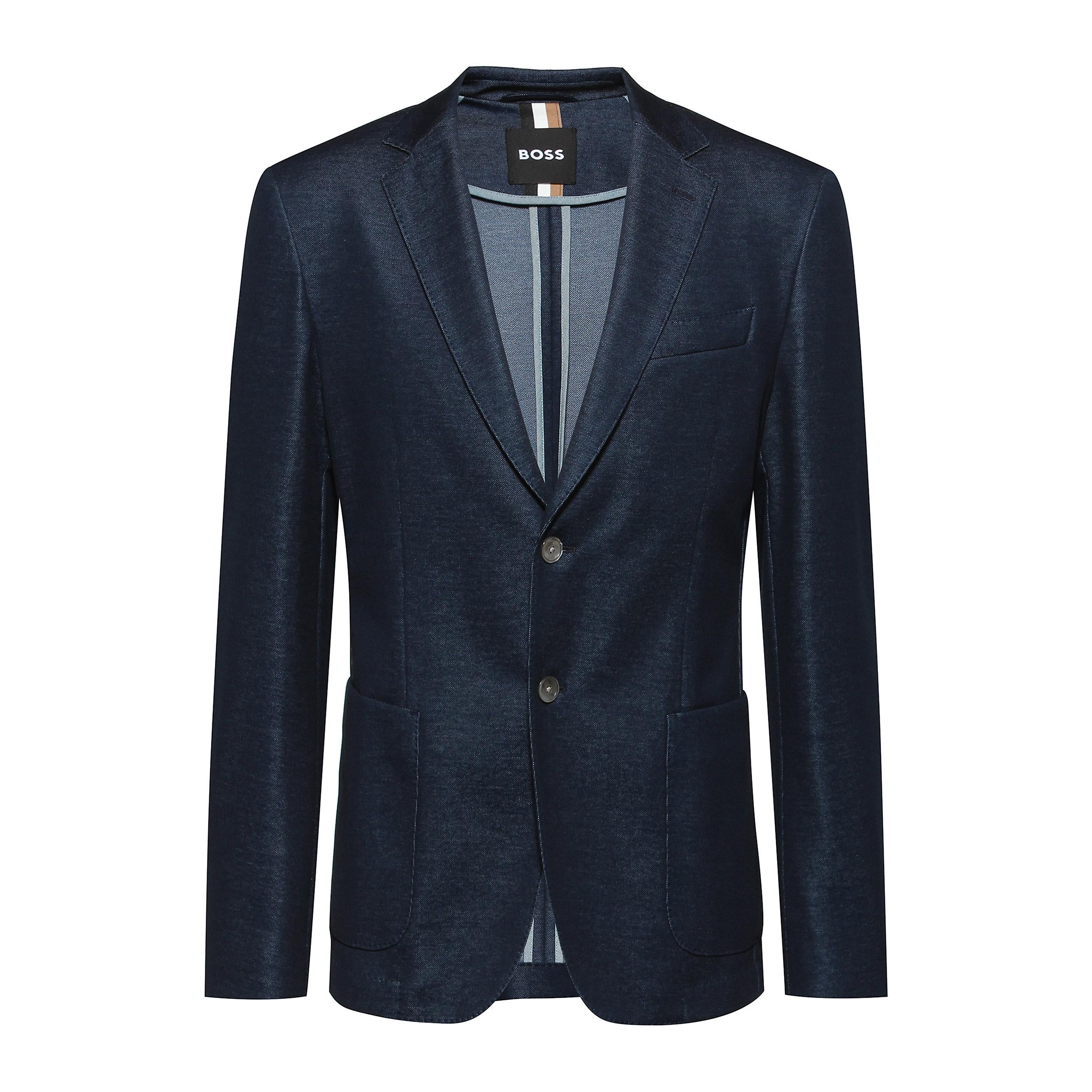 Giacca in jersey C-HANRY-J-222 10241051 01 50468910 404 BOSS Dark blue 