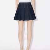 Gonna in jeans FE52DJ2796B1 DM KENZO Rinse blue denim 
