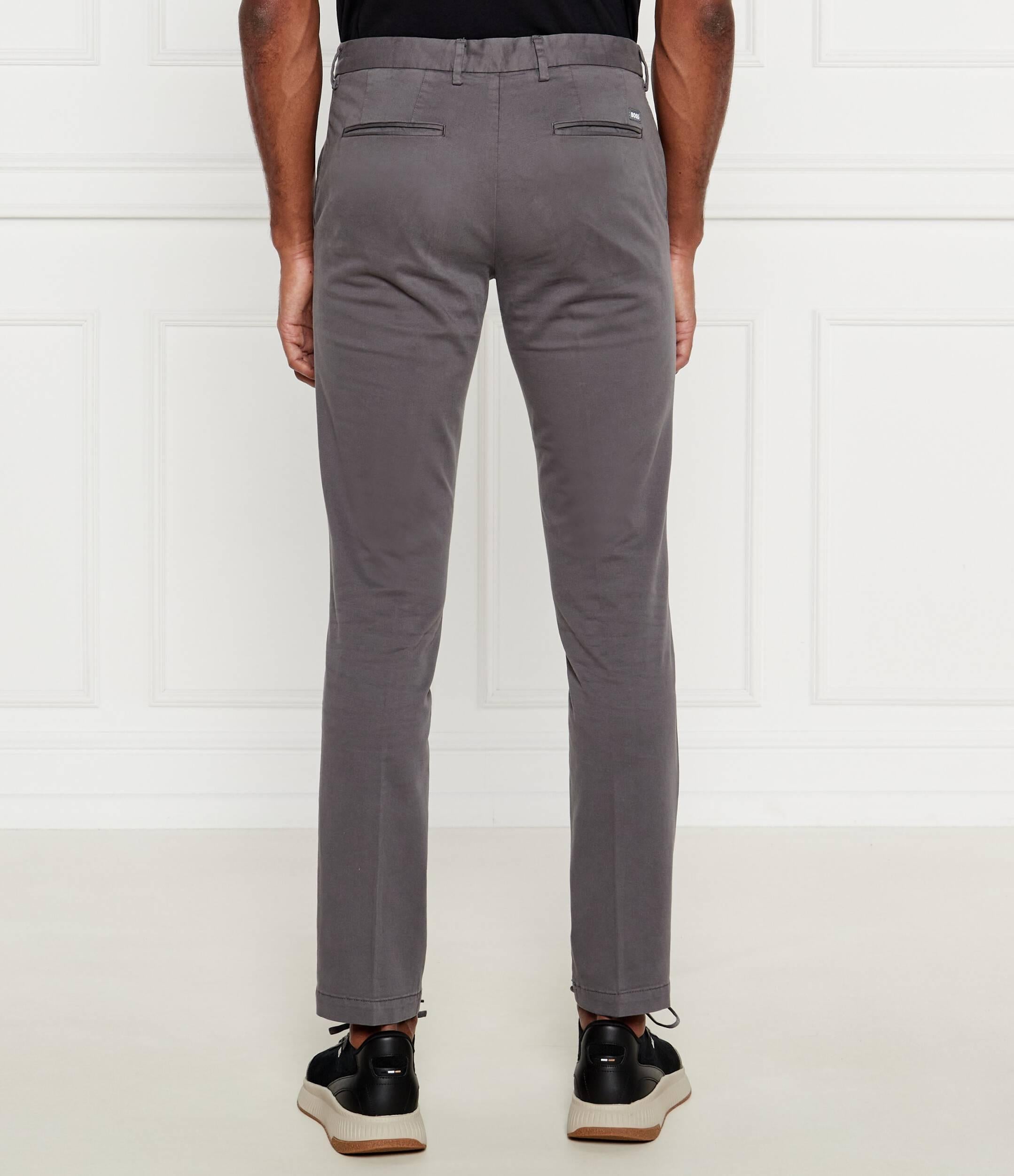 Pantalone in cotone lavato 50487966 10248208 01 032 BOSS Medium grey 