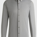 Camicia in microfibra slim 50539403 10270763 01 404 BOSS Dark blue 