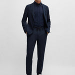 Giacca slim fit 50514616 10259399 404 BOSS Dark blue 