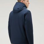 Giacca Pacific in Tech Softshell CFWOOU0791MRUT3496 3989 WOOLRICH Melton blue 