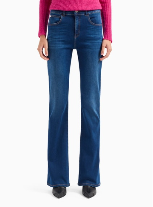 Jeans a zampa 6R2J47 2DAXZ 0941 EMPORIO ARMANI Blue denim 