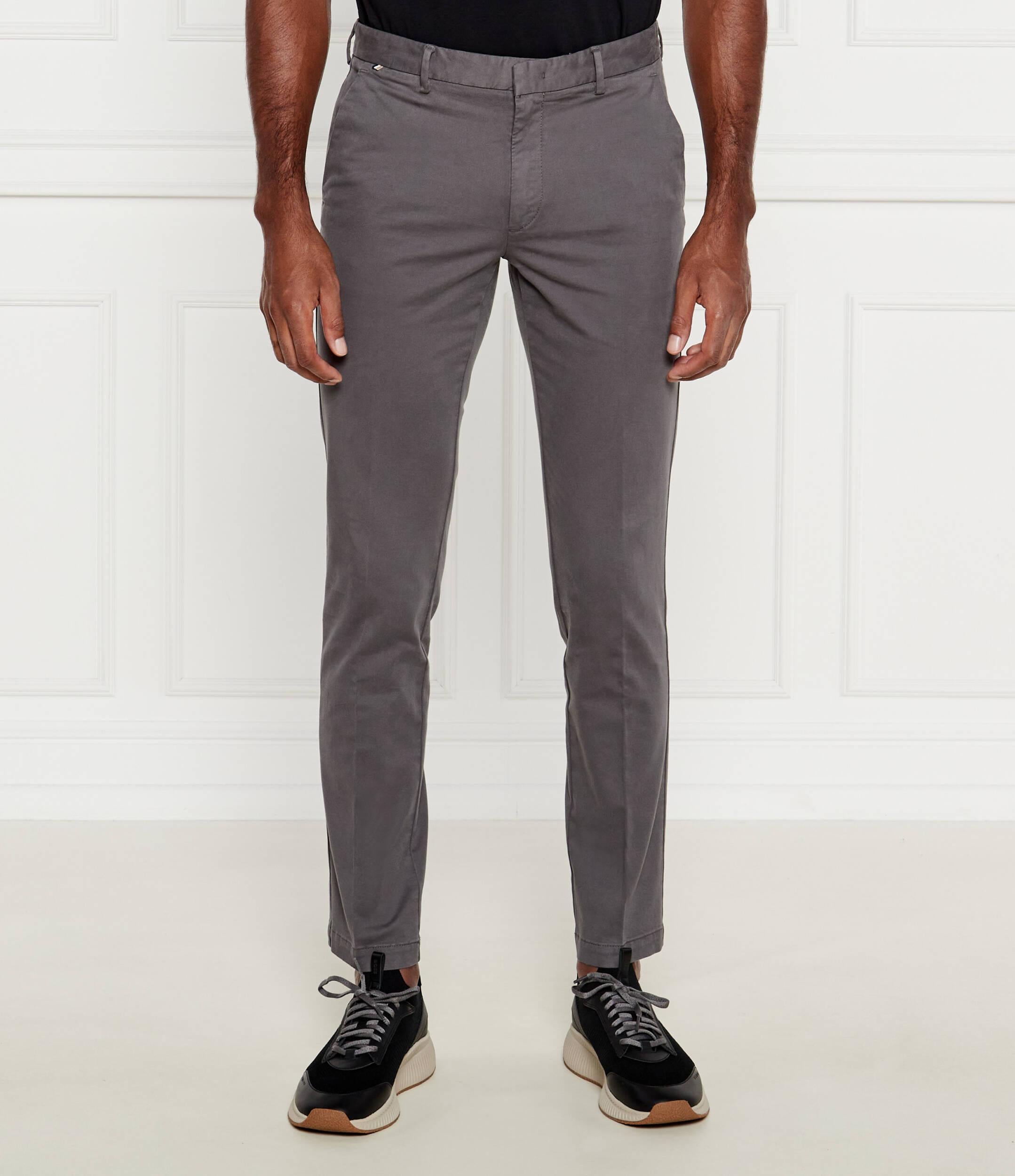 Pantalone in cotone lavato 50487966 10248208 01 032 BOSS Medium grey 