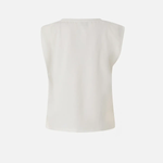 Blusa smanicata 106478A35D Z05 PINKO Bianco-biancaneve 