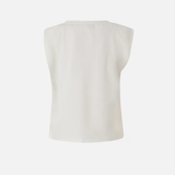 Blusa smanicata 106478A35D Z05 PINKO Bianco-biancaneve 